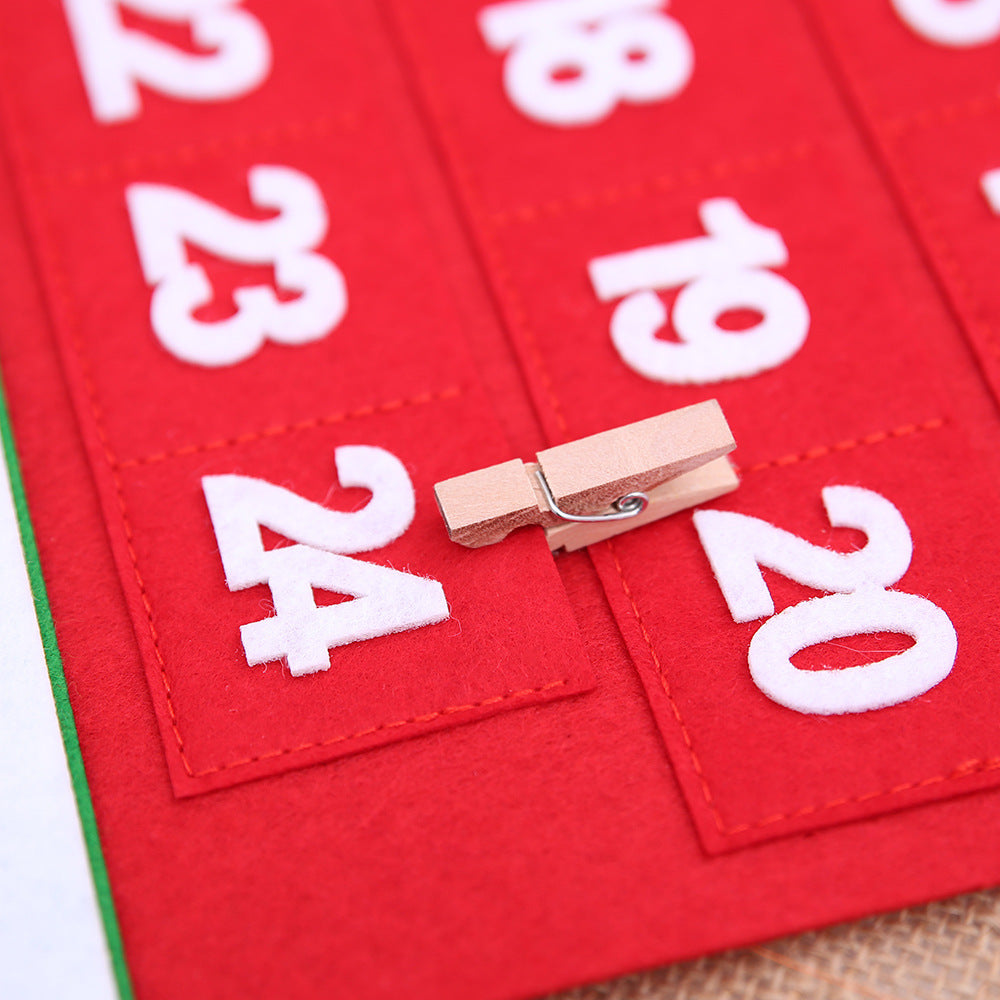 Countdown calendar pendant