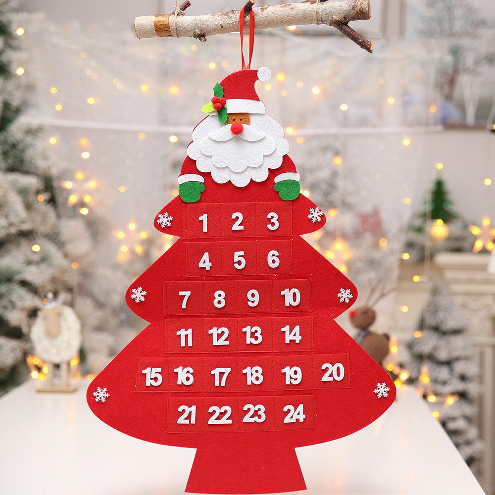 Countdown calendar pendant