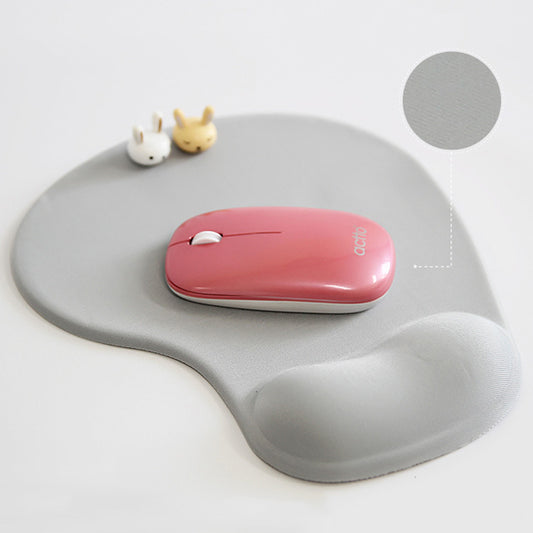 Wrist guard silicone mouse pad