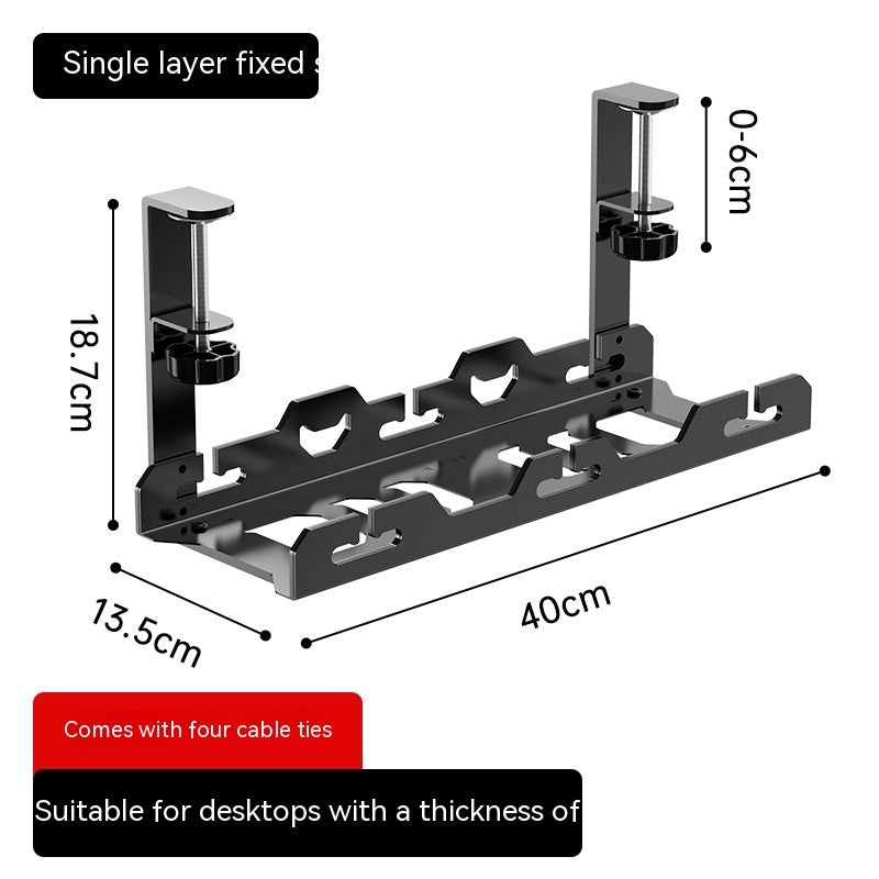 Cable Manager Cable Management Rack Slot Box Punch-free Wire Distribution Artifact
