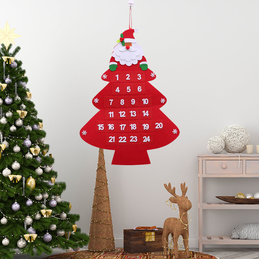 Countdown calendar pendant
