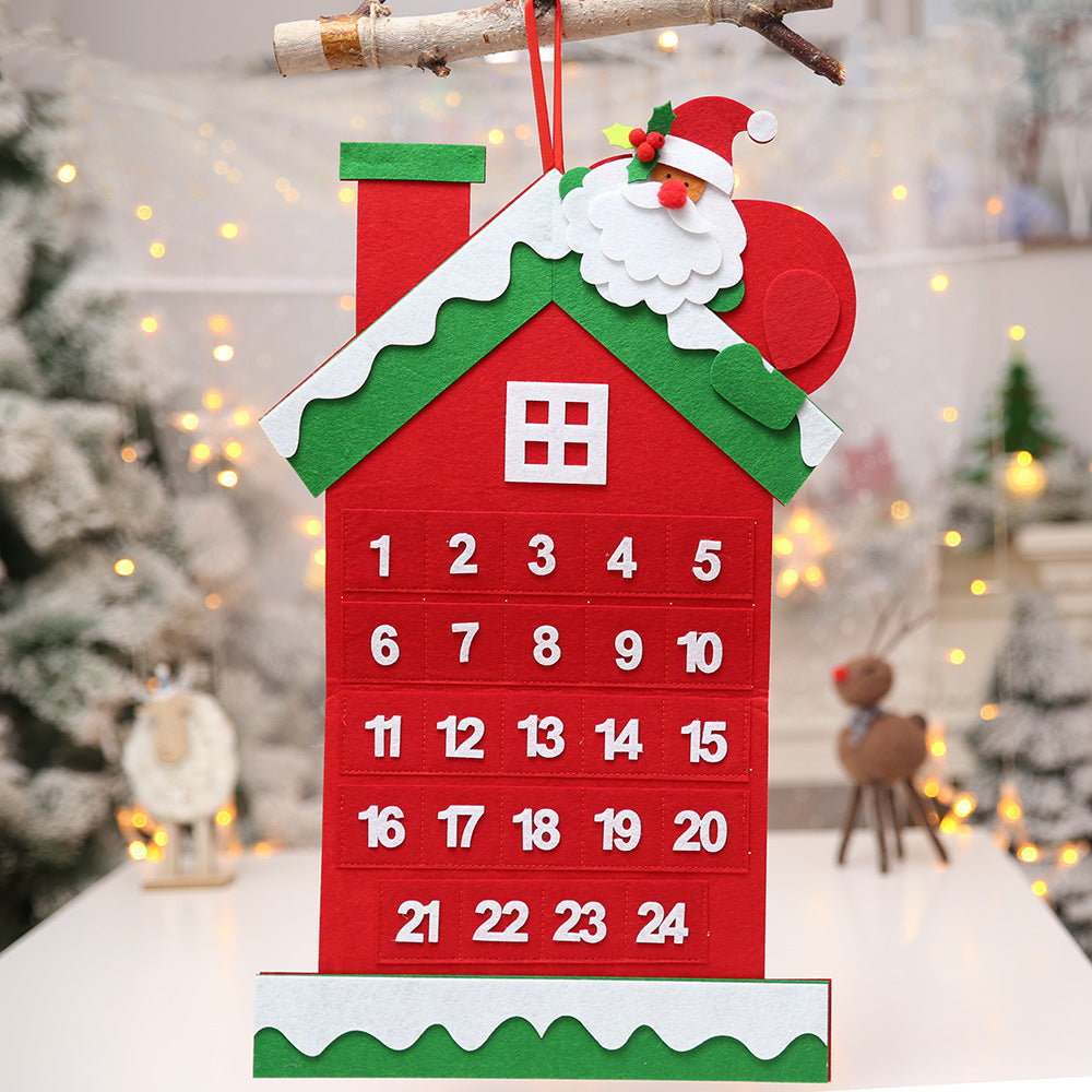 Countdown calendar pendant