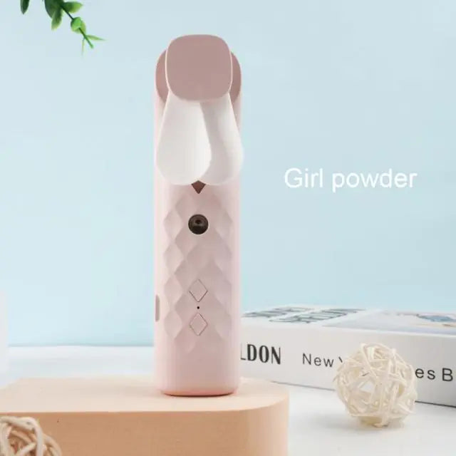 2-in-1 Portable Mini Fan and Hydrating Spray Humidifier