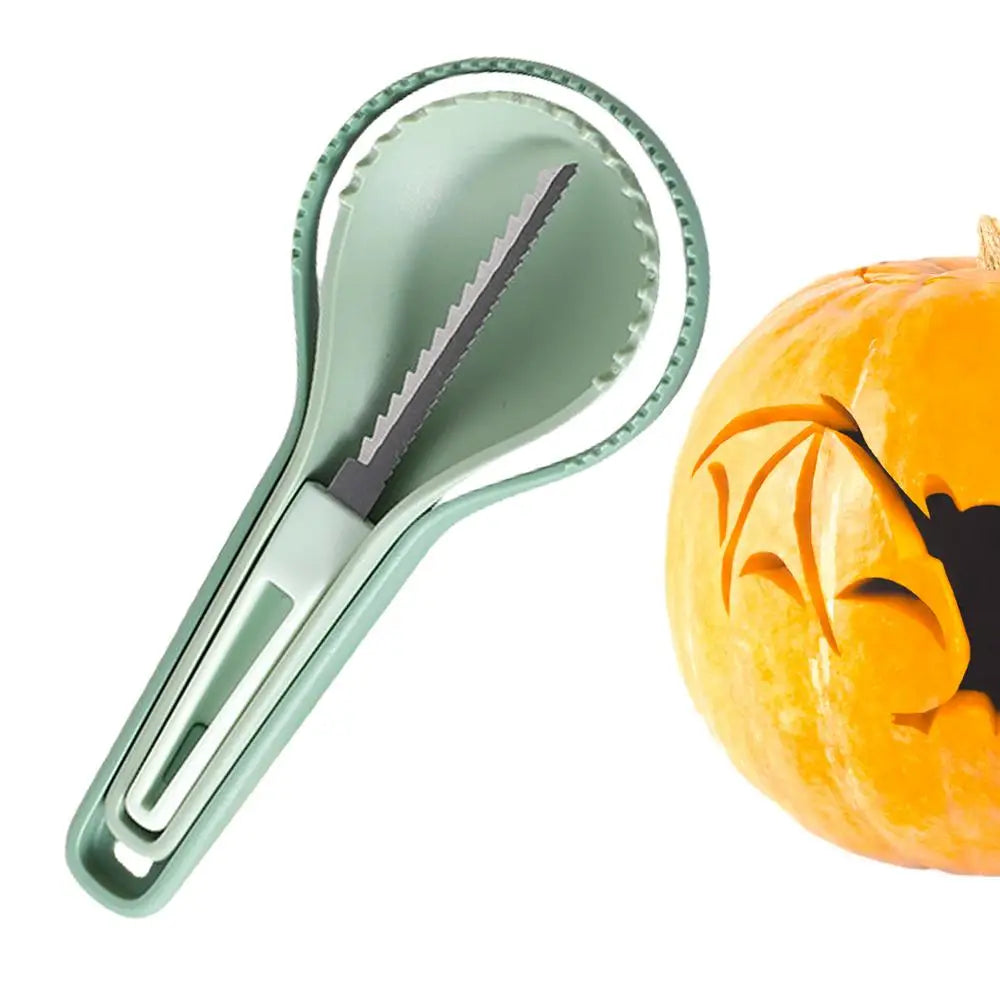 Pumpkin Carving Tool Kit 3X Pumpkin Carver Nesting Fruit Corer And Sculpting Gadgets For Kitchen Party Supplies