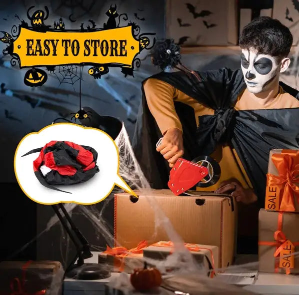 11.8 FT Halloween Inflatables Crawling Spider Outdoor Decorations