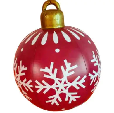 Christmas Ornament Ball Outdoor PVC 60CM Inflatable