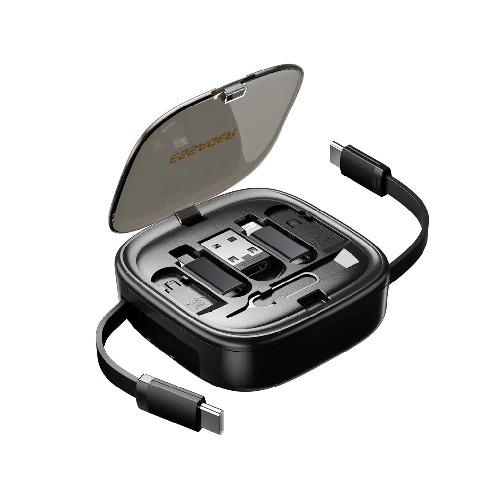60W Fast Charging Multi-Function Data Cable Storage Box