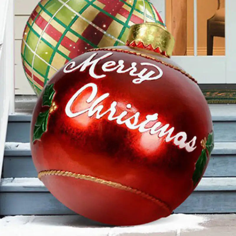 Christmas Ornament Ball Outdoor PVC 60CM Inflatable