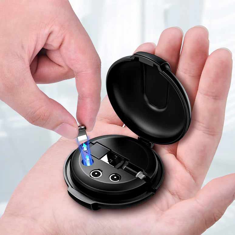 Magnetic 3-in-1 Data Cable and Charger for Phones