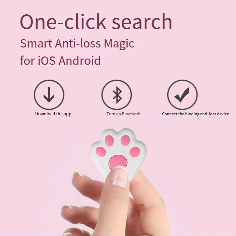 Bluetooth Anti-Lost Dog Tracker with Two-Way Alarm