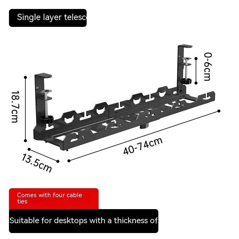 Cable Manager Cable Management Rack Slot Box Punch-free Wire Distribution Artifact