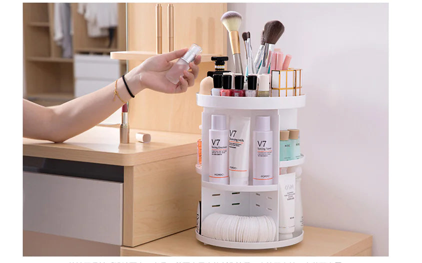 Clear Acrylic Makeup Organizer Box for Storage