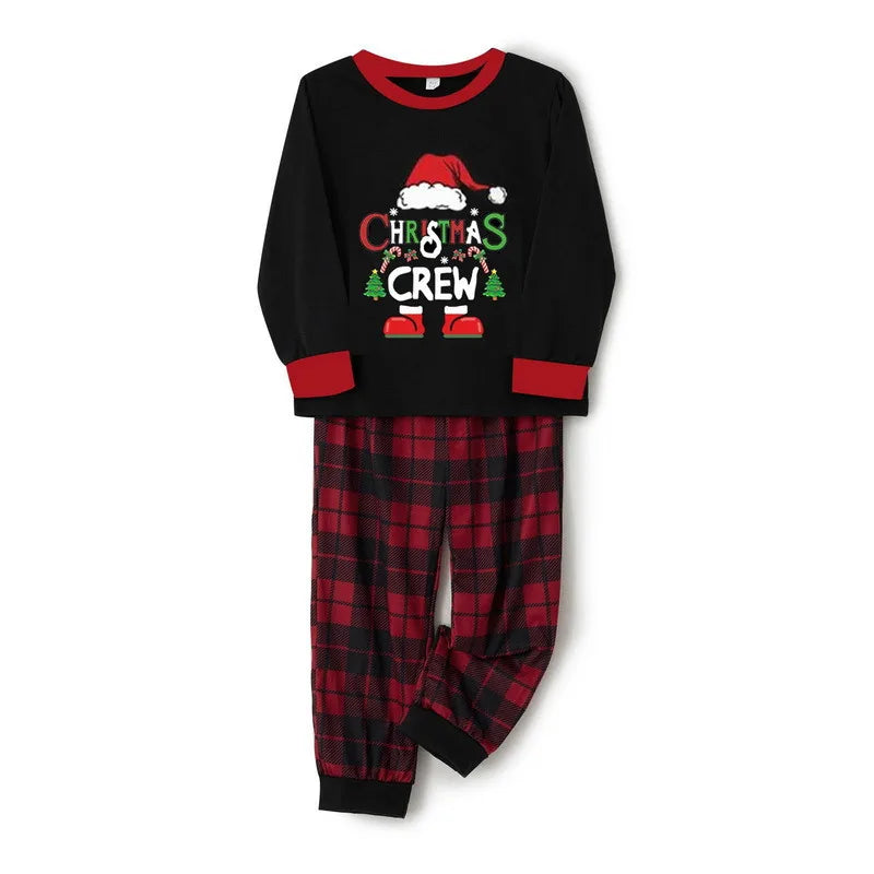 Family Christmas Pajamas Sets for Mother Father Baby Kids Matching Pjs New Years Holiday Xmas Nightwear Jammies Sets