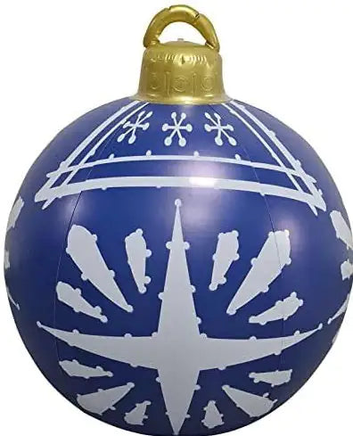 Christmas Ornament Ball Outdoor PVC 60CM Inflatable