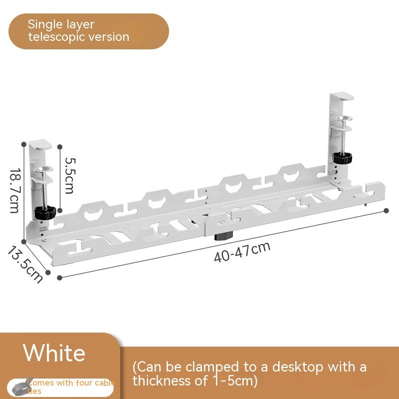 Cable Manager Cable Management Rack Slot Box Punch-free Wire Distribution Artifact