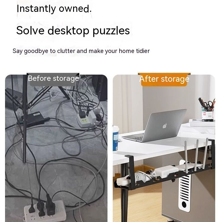 Cable Manager Cable Management Rack Slot Box Punch-free Wire Distribution Artifact